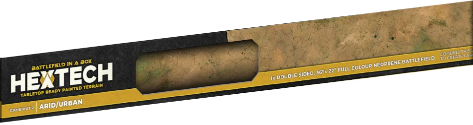 Battlefield in a Box: Hextech Game Mat V2 (Arid/Urban)
