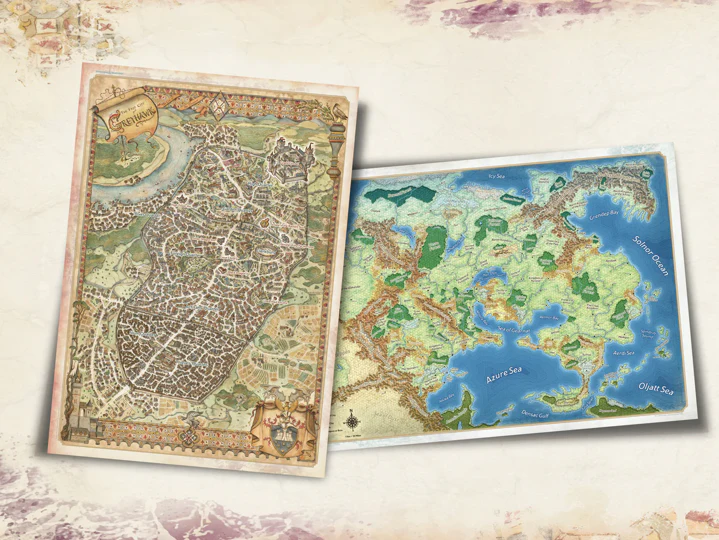 Beadle & Grimm's D&D Dungeon Master's Guide Premium Map Collection - Image 3