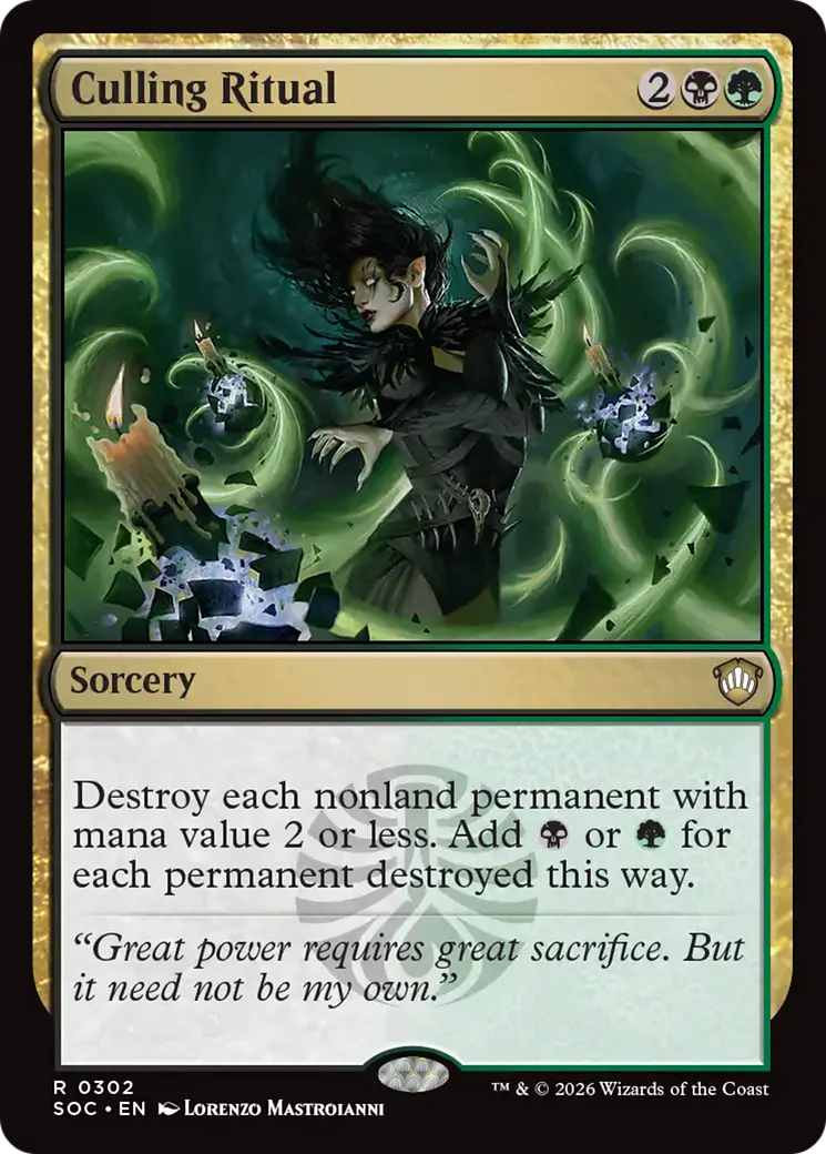 Culling Ritual [Secrets of Strixhaven Commander]