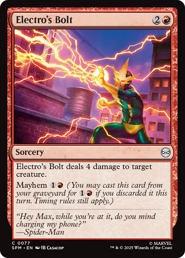Electro's Bolt [Marvel's Spider-Man]