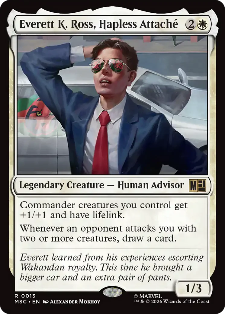 Everett K. Ross, Hapless Attache [Marvel Super Heroes Commander]
