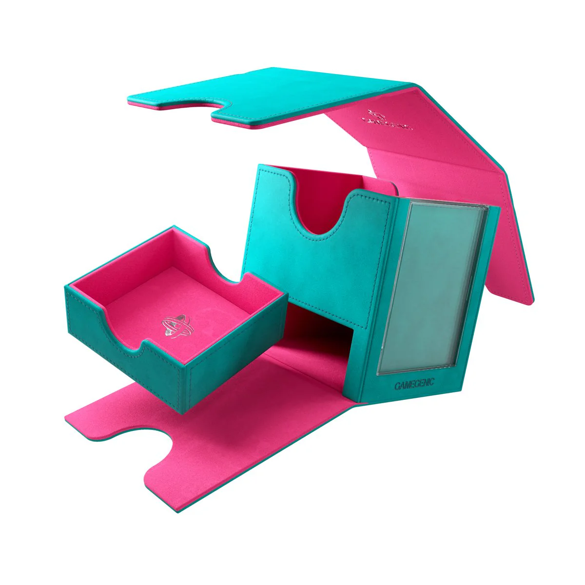 Gamegenic - Sidekick Pro 100+ XL Convertible - Teal/Pink (Exclusive Edition)