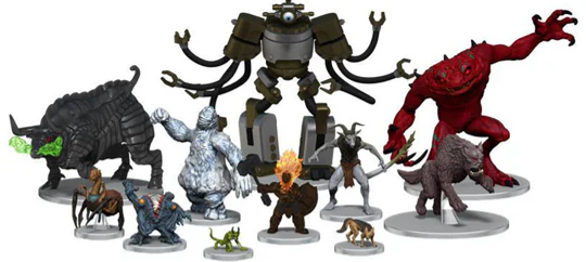 Icons of the Realms: Monster Menagerie Revisited Booster Brick