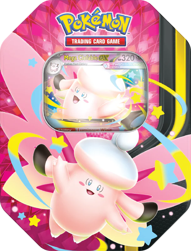 Mega Moonlit Tin [Mega Clefable ex]