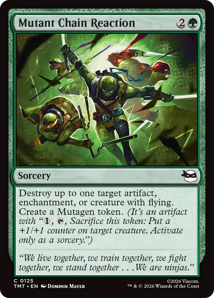 Mutant Chain Reaction [Teenage Mutant Ninja Turtles]