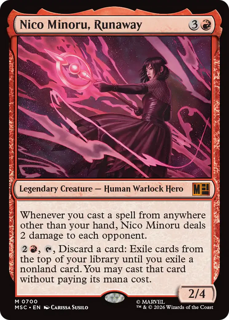 Nico Minoru, Runaway [Marvel Super Heroes Commander]