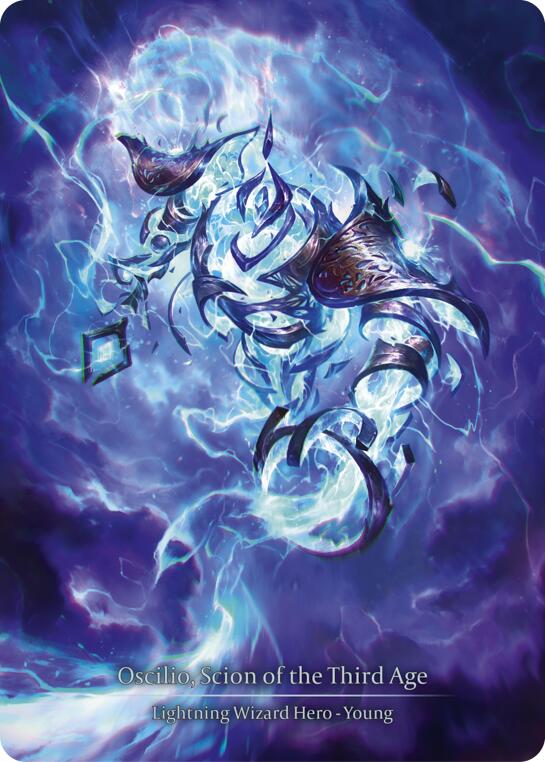 Oscilio Scion Of The Third Age (Marvel) [OMN095] (Omens of the Third Age)  Cold Foil - Image 2