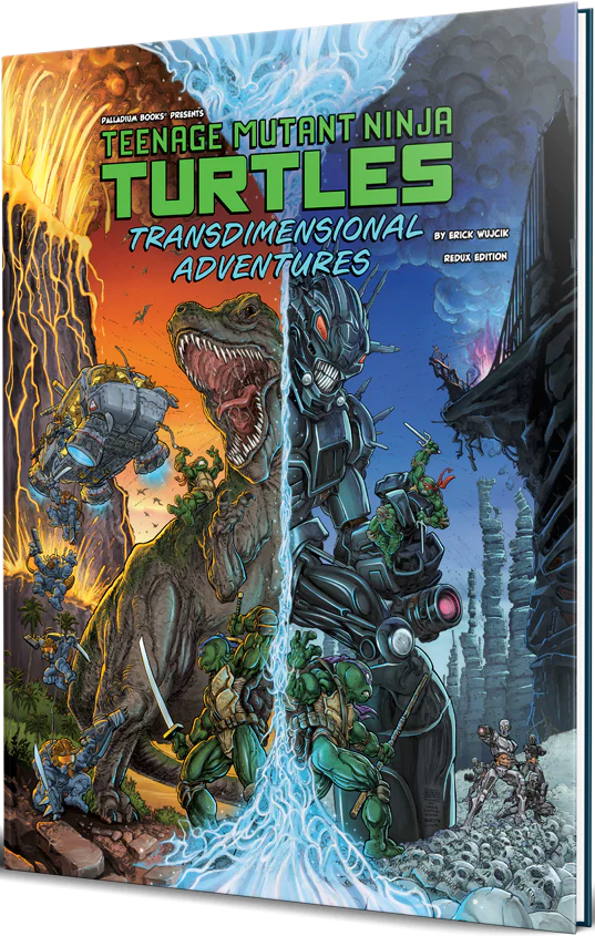 Palladium RPG: Teenage Mutant Ninja Turtles Transdimensional Adventures Redux Edition