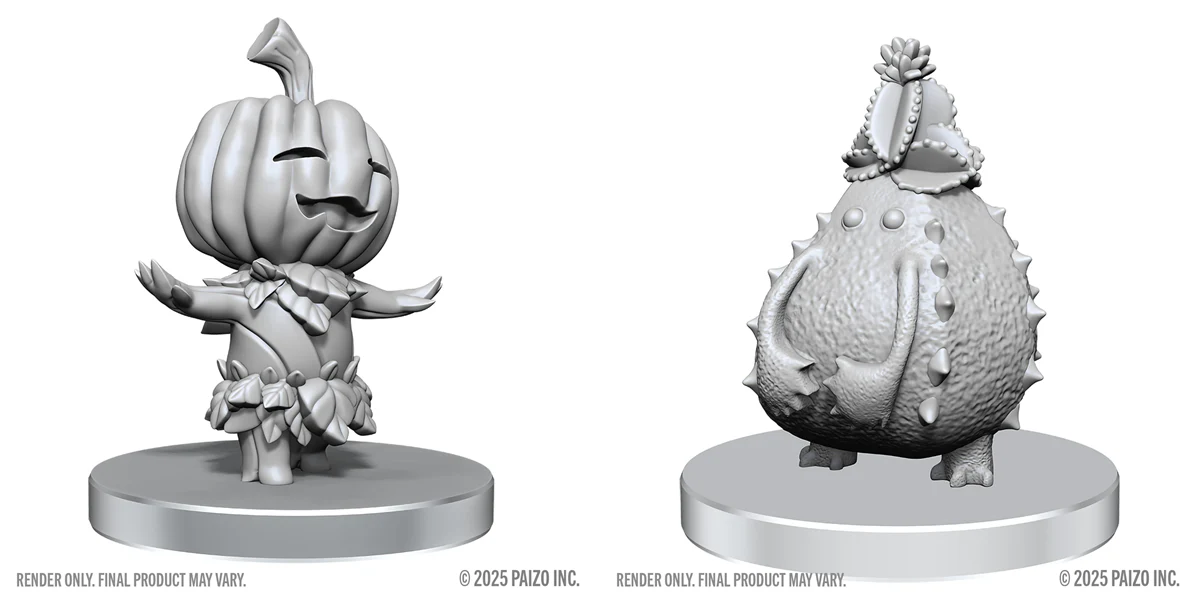 Pathfinder Battles Deep Cuts: Gourd Leshy and Cactus Leshy