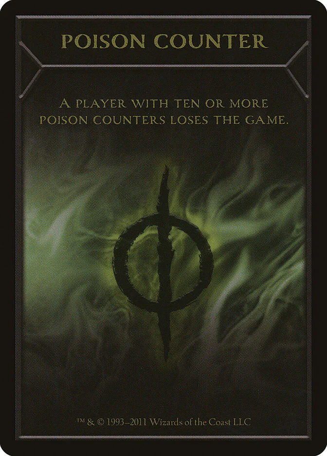 Poison Counter [New Phyrexia Tokens] (Spanish)