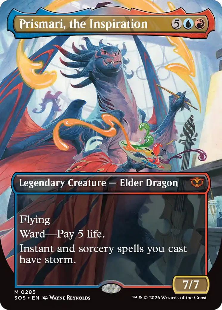 Prismari, the Inspiration (Borderless) [Secrets of Strixhaven]