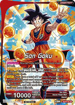 Son Goku // Son Goku, Story of a Forming Wish (Championship Golden Card 2026 Vol.1) (EX24-01) [Tournament Promotion Cards] - Image 2