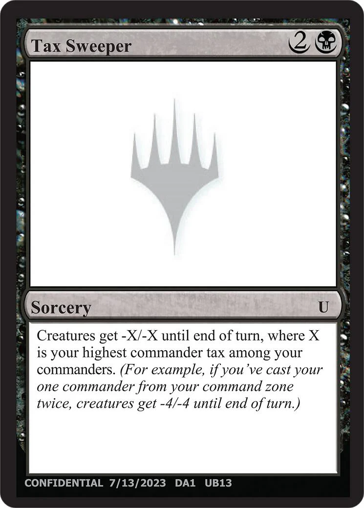 Tax Sweeper [Mystery Booster]