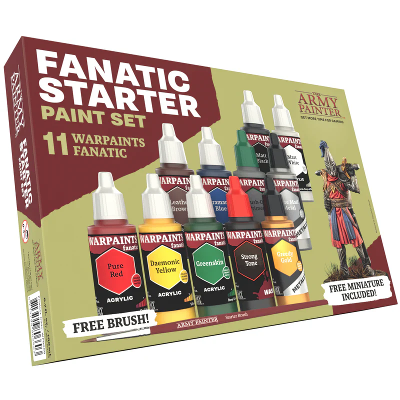 The Army Painter: Warpaints Fanatic Starter Set