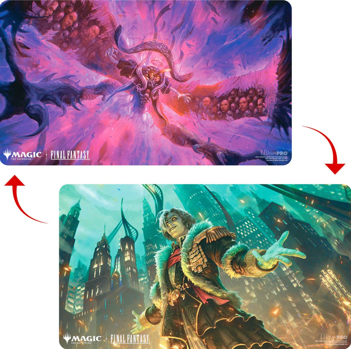 Ultra Pro - Universes  Beyond Final Fantasy Playmat - Emet-Selch, Unsundered