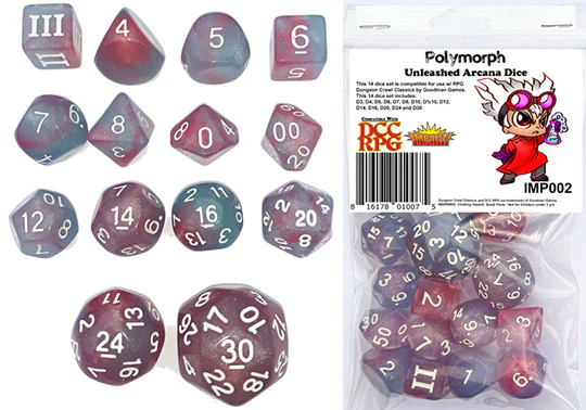 Unleashed Arcana Dice - Polymorph